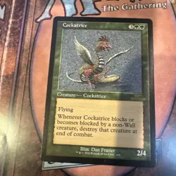 mtg 30th cockatrice retro - Image 1