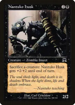 Nantuko Husk Onslaught Light Play MTG Magic DNA GAMES - Image 1