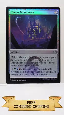 Temur Monument Tarkir: Dragonstorm Foil - Image 1