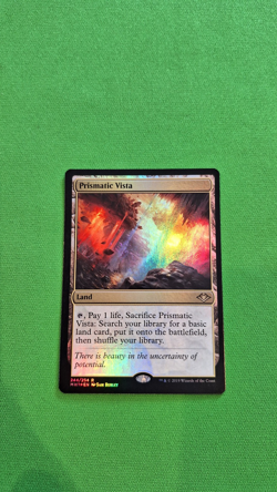 FOIL Prismatic Vista - Modern Horizons - Near Mint NM - English - Magic MTG - Image 2