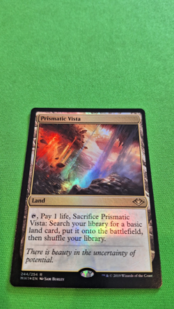 FOIL Prismatic Vista - Modern Horizons - Near Mint NM - English - Magic MTG - Image 3