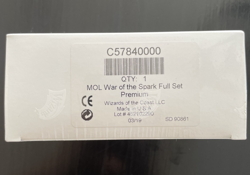 Magic the Gathering MOL War of the Spark Full Set Premium Factory Sealed - Image 1