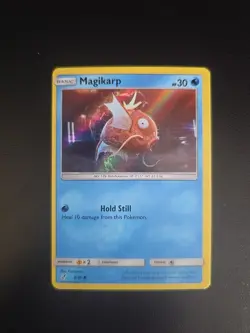Pokemon Tcg Magikarp (Holo Common) 8/18 Detective Pikachu Holo NM - Image 1
