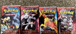 Pokemon TCG Destined Rivals Booster Pack Art Set Sealed (4 Packs) - Image 3