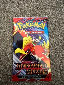 Pokemon TCG Destined Rivals Booster Pack Art Set Sealed (4 Packs) - Image 4