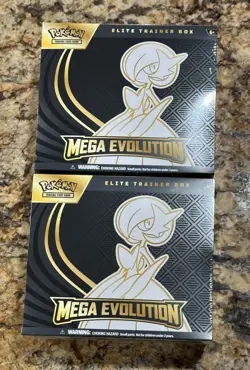 Pokemon TCG Mega Evolution Gardevoir ETB Elite Trainer Box SET OF 2 - Image 1
