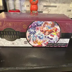 Pokemon TCG 2025 Holiday Calendar Box Sealed New - Image 1