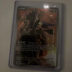 2025 Pokemon Zamazenta Illustration Rare Destined Rivals 201/182 - Image 1