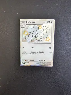 Carte Pokemon Famignol 210/091 Shiny EV4.5 Destinees De Paldea FR NEUF - Image 1