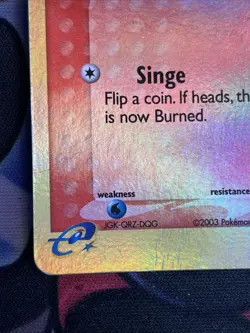 Pokemon TCG Torchic EX Ruby and Sapphire 74/109 Reverse Holo Common Mp - Image 4