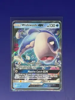 Wishiwashi GX - SM Cosmic Eclipse - Pokemon - 63/236 - Ultra Rare - Image 1