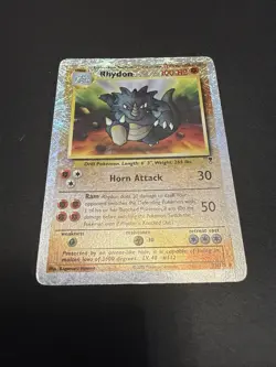 Pokemon TCG - Rhydon - Legendary Collection 35/110 Reverse Holo - No Shining - Image 2