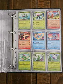 Pokemon 151 Complete base starter set + New 4 Ring binder - Image 1