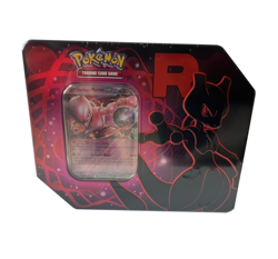 Pokemon TCG: Factory Sealed Team Rockets Mewtwo EX Tin - Image 1