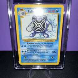 Pokemon Poliwhirl Base Set 38/102 Regular 1999 Graded CGC 9 MINT - Image 3