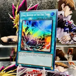 Yugioh Final Bringer Of The End Times ROTA-EN064 Super Rare 1st Ed NM - Image 1