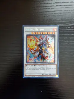 Yugioh Monster Mayhem - Jurrac Meteor - Secret Rare - BLMM-EN150 - Image 1