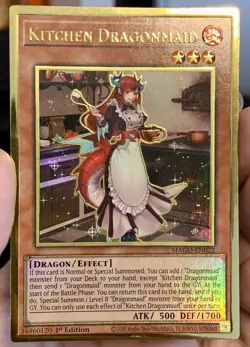 Yugioh Kitchen Dragonmaid MAGO-EN022 Premium Gold Rare 1st Ed NM w/Tracking - Image 1