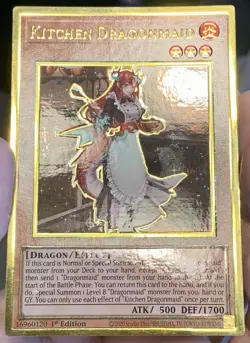 Yugioh Kitchen Dragonmaid MAGO-EN022 Premium Gold Rare 1st Ed NM w/Tracking - Image 5