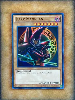 Yugioh Arcana Red Dark Magician YGLD-ENB02 Ultra Rare NM - Image 1