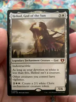 Heliod, God of the Sun MTG Commander Masters Rare NM x1 - Magic Card - Image 1