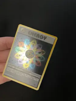 Rainbow Energy LP Japanese Pokemon Card Team Rocket Holo Rare Vintage WOTC - Image 5