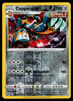 Pokemon Card - SWSH - Fusion Strike Copperajah 192/264 Reverse Holo - NM - Image 1