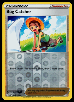 Pokemon Card - SWSH - Fusion Strike Bug Catcher 226/264 Reverse Holo - NM - Image 1