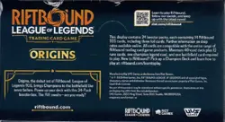 Riftbound - League of Legends TCG: Origins Booster Box Trading Card Game Sealed - Image 2