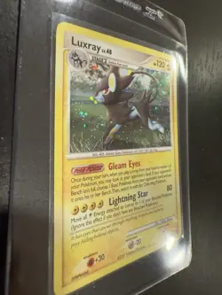 Luxray Holo Rare Pokemon TCG Card 7/130 Diamond & Pearl Base Set NM - Image 3