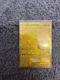 Mega Evolution Pokemon Card Lot - Gold Mega Lucario EX 188/132 NM (Est. PSA 10) - Image 3
