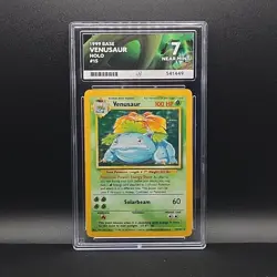 Pokemon TCG Card Venusaur 15/102 Base Set Vintage Holo - ACE 7 - Image 1