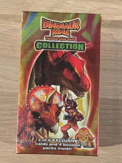 Dinosaur King Trading Card Game Collection Box - Sealed 2009 Upper Deck - Image 1