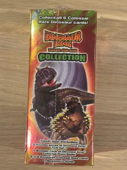 Dinosaur King Trading Card Game Collection Box - Sealed 2009 Upper Deck - Image 2