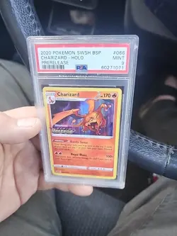 Charizard - (Prerelease) SWSH066 SWSH: Sword & Shield Promo Cards Holo PSA 9 - Image 1
