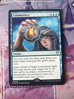 MTG Commandeer 80 Rare Commander Masters Pack Fresh - Image 1