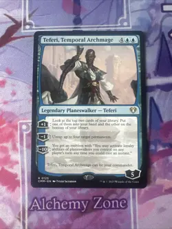 MTG Teferi Temporal Archmage 125 Rare Commander Masters Pack Fresh - Image 1
