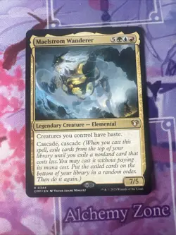 MTG Maelstrom Wanderer 344 Rare Commander Masters Pack Fresh - Image 1
