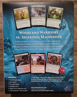 2018 NEW & FACTORY SEALED MTG Duel Decks Elves VS. Inventors, NM-VF - Image 2