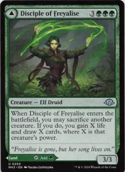 Disciple of Freyalise U Modern Horizons 3 250 - LP MTG - Image 1