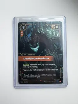 Riftbound Origins Deadbloom Predator Epic Foil 161/298 - Image 1