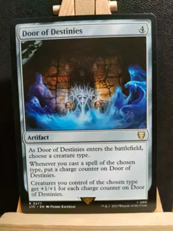 Door of Destinies - The Lord of the Rings Commander - Rare - NM (see pics) MTG - Image 1