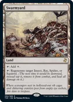 1x Swarmyard NM-Mint, English Time Spiral Remastered MTG Magic - Image 1