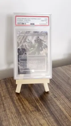 MTG Wilds of Eldraine Enchanting Tales Confetti Foil Karmic Justice BGS 10 - Image 2