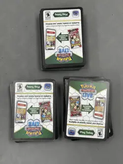 Pokemon Code Cards Lot x198 Evolving Skies Premium Collection Paldean Fates US - Image 1