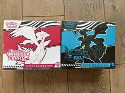 2 X Pokemon TCG White Flare and Black Bolt Elite Trainer Box ETB Pair ✅ SEALED ✅ - Image 1