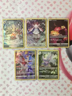 Pokemon TCG Crown Zenith Galarian Gallery Illustration Rare Lot Mint Holo Cards - Image 1
