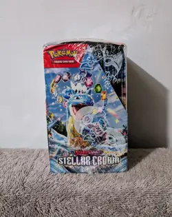 Pokemon TCG Stellar Crown Half Booster Box (18 Packs) - New & Sealed✅ - Image 2