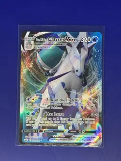 Ice Rider Calyrex VMAX 046/198 Swsh06: Sword & Shield - Chilling Reign - Pokemon - Image 1