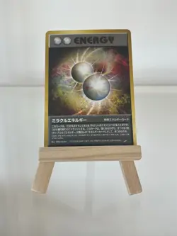 2000 Pokemon Neo Destiny Japanese Miracle Energy Rare Holo - Image 1